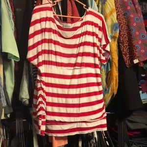 Red and white stripes
